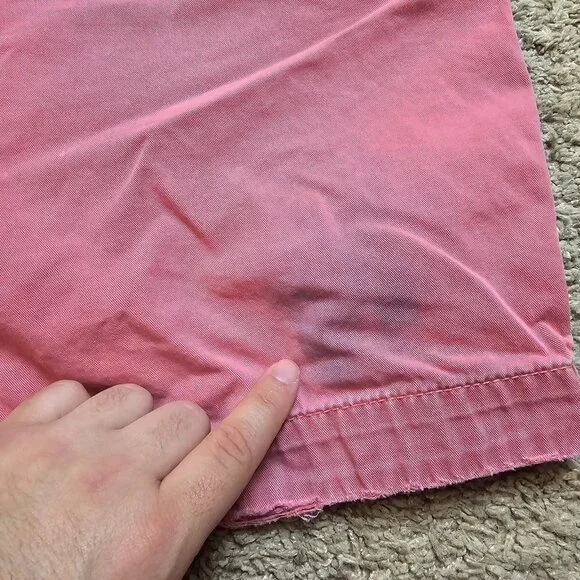 Lot of 2 Polo Ralph Cargo Shorts Mens 50 B Classic Chino Drawstring Cotton Read - Picture 9 of 16